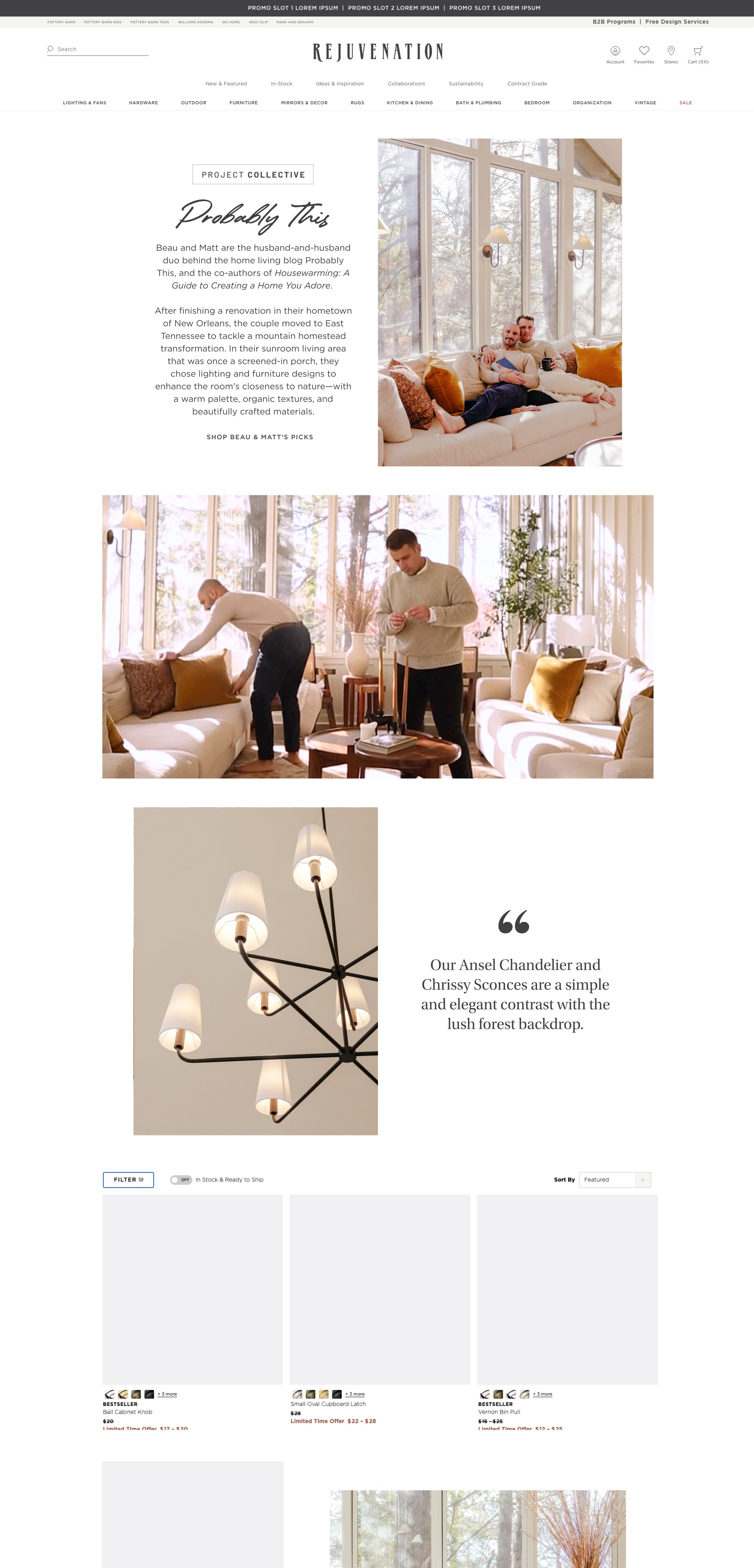 Original Project Collective page